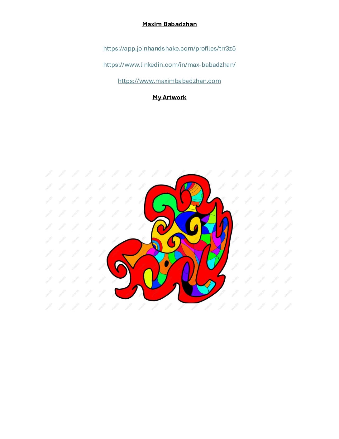 My Art Portfolio
